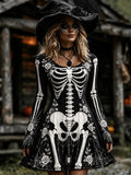 Chic Mini Dress – Boo-tiful Halloween