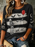 Vintage Top – Boo-tiful Halloween