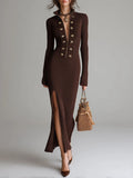 Maxi Dress with soft knit – Affordable Luxury