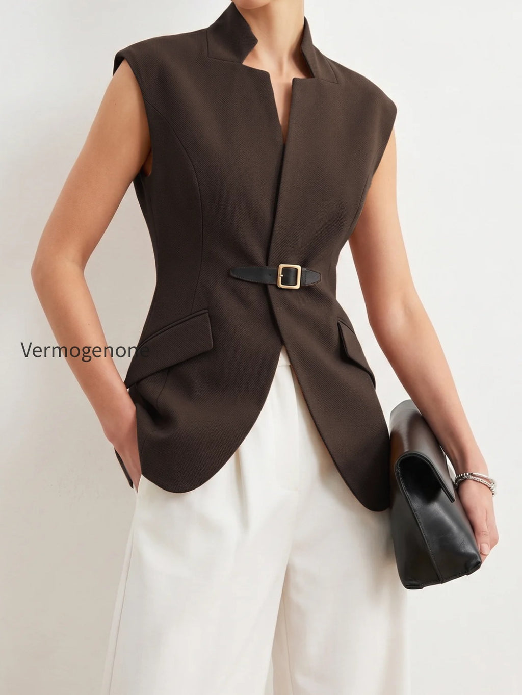 notch-lapel-buckle-detail-blazer-vest
