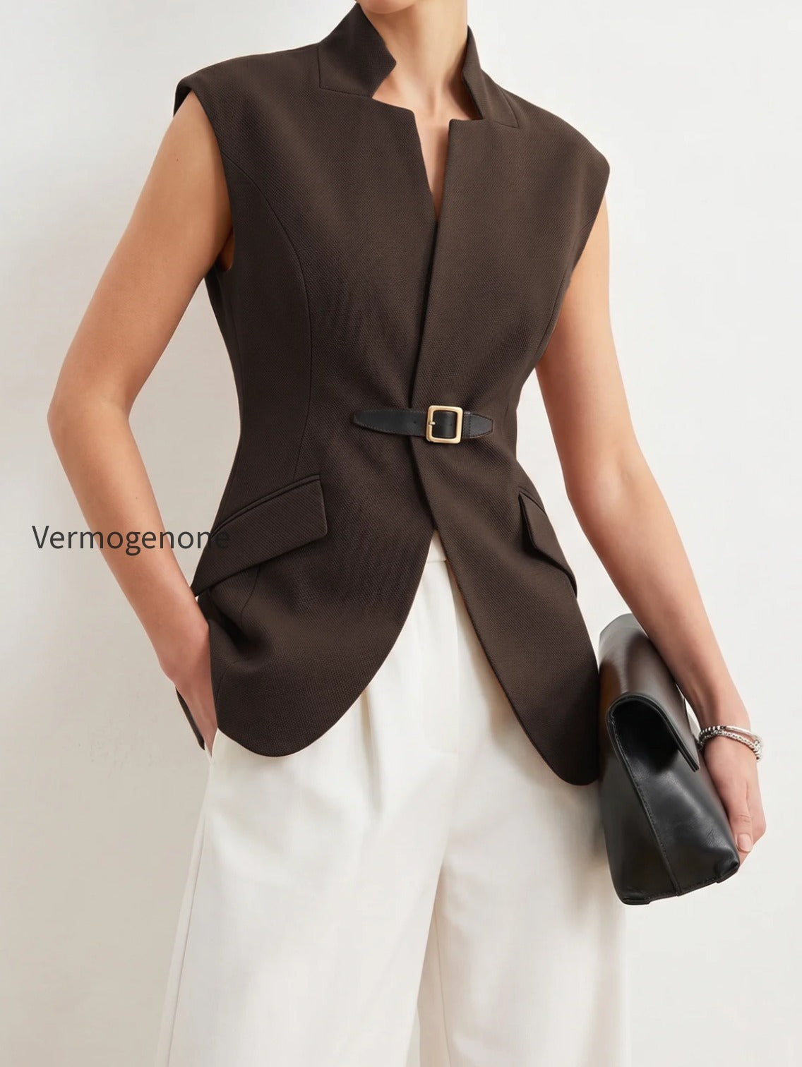 notch-lapel-buckle-detail-blazer-vest