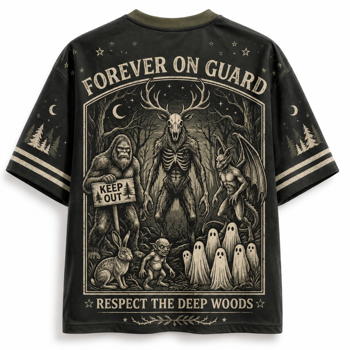 Chaotic Club Protect Our National Parks Cryptids Ghost Owl Mesh Jersey