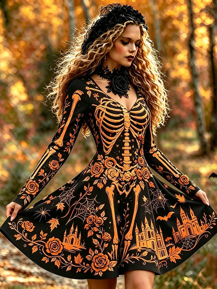 Hauntingly Beautiful Mini Dress – Party Ready
