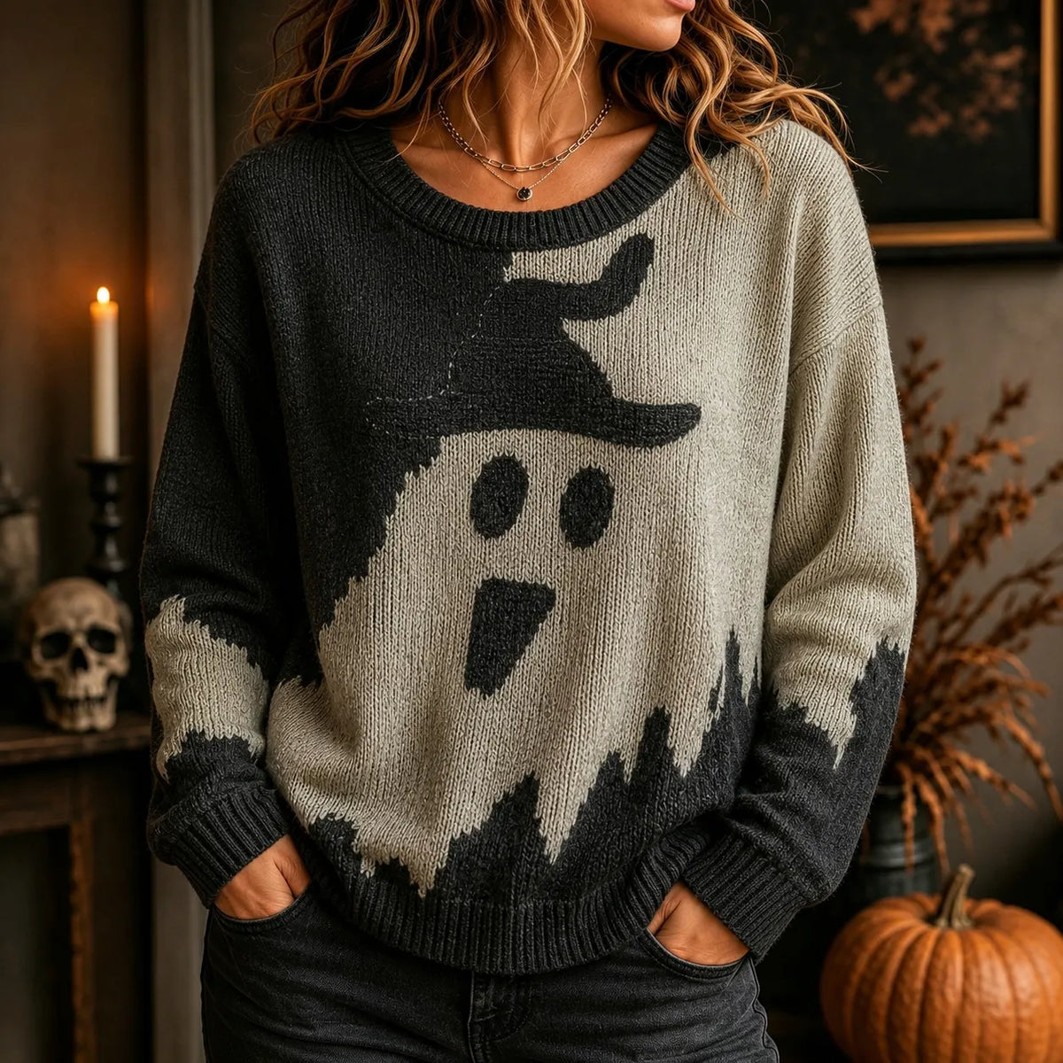 Hauntingly Beautiful Sweater – Party Ready