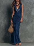 Maxi Dress That Flatters – Boho & denim