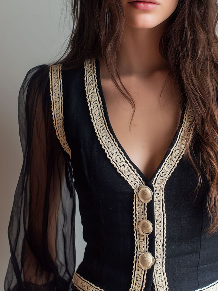 Retro Top in lace, Best Value