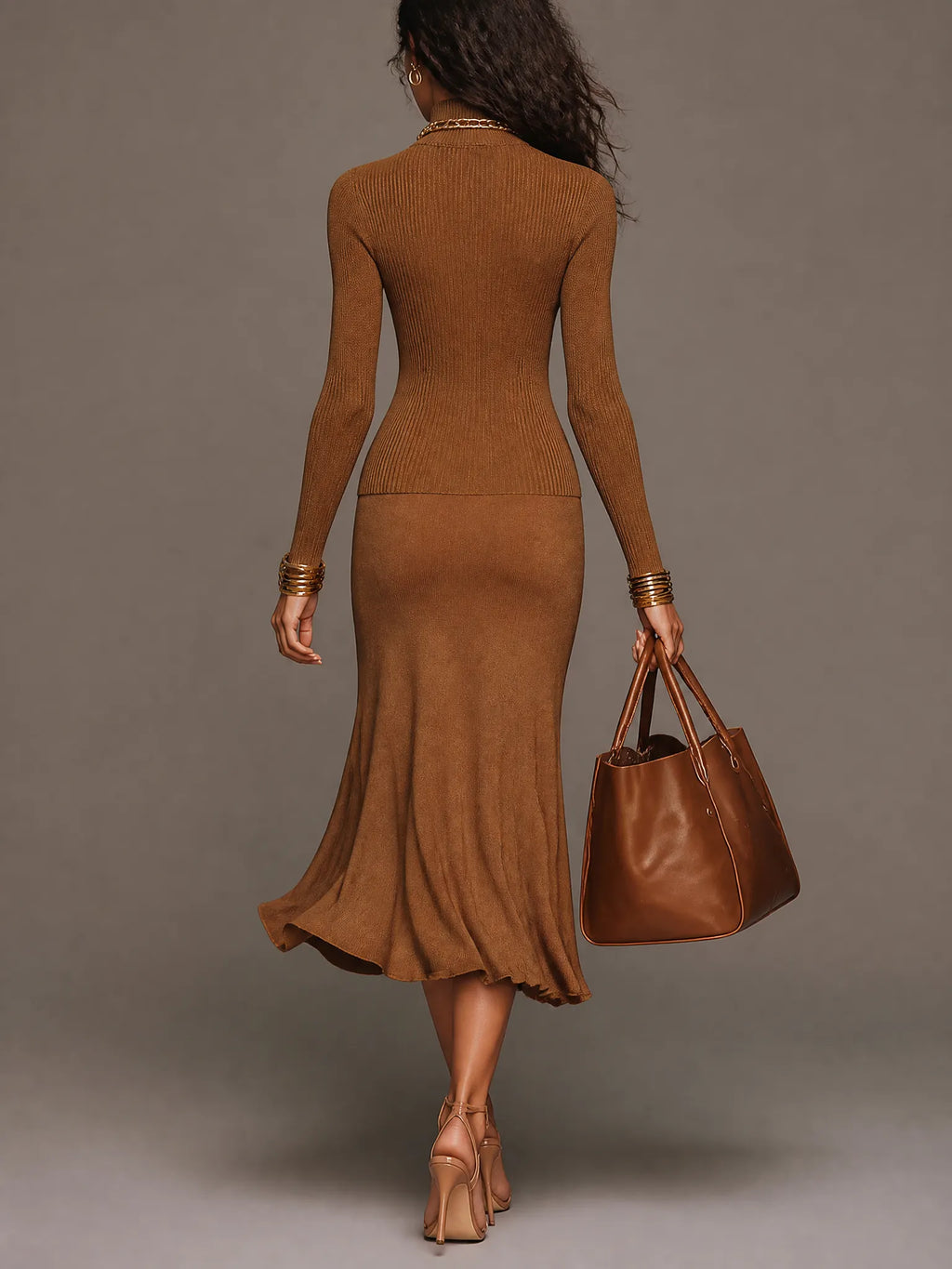 Midi Dress That Flatters – Elegant & soft knit