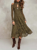 Boho Midi Dress in lace, Smart Price