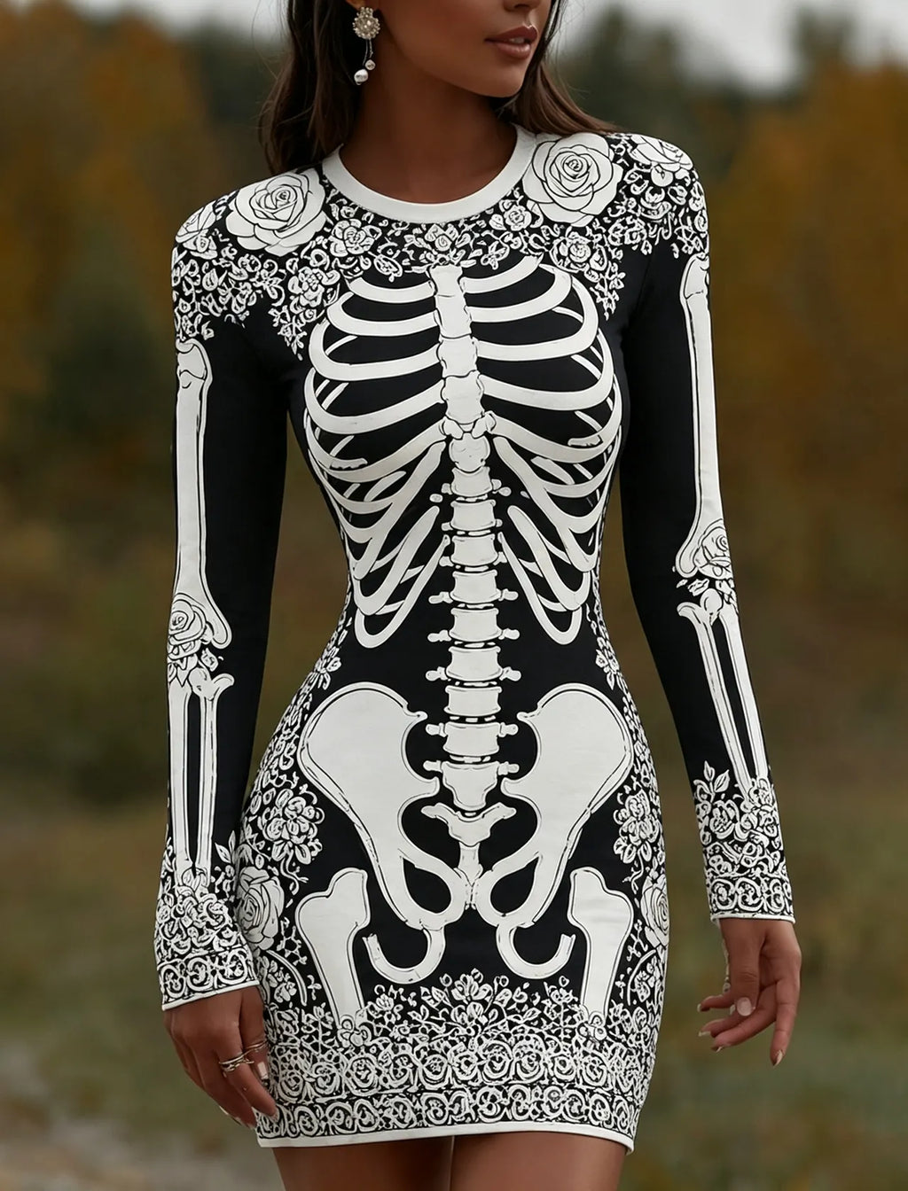Hauntingly Beautiful Mini Dress – Party Ready