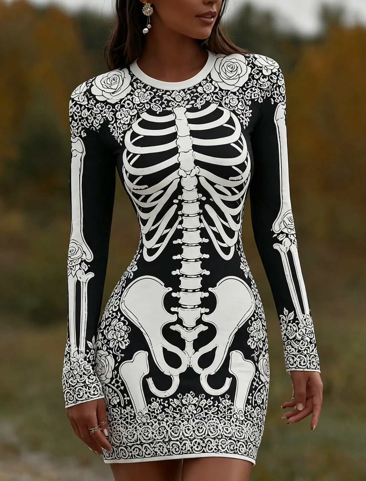 Hauntingly Beautiful Mini Dress – Party Ready
