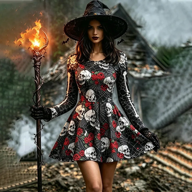 Hauntingly Beautiful Mini Dress – Party Ready