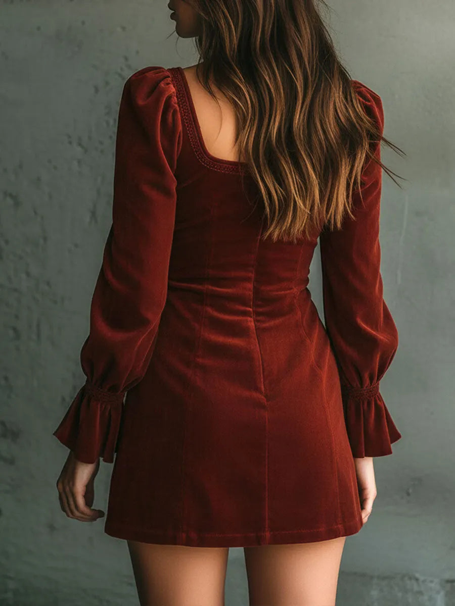 Vintage Mini Dress in premium, Unbeatable Price