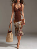 Country Concert Outfit Retro Music Festival Summer Dress