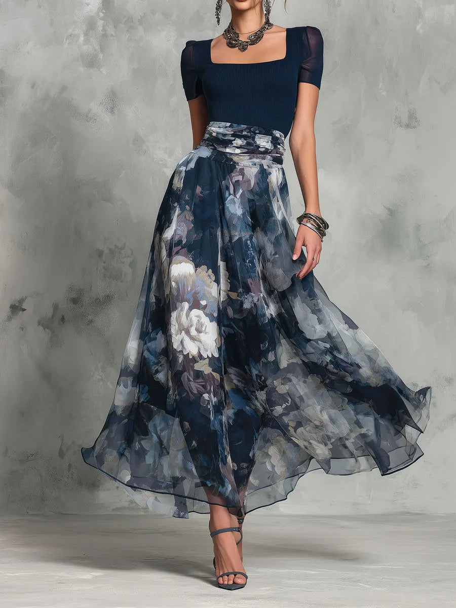 Affordable Luxury: Boho Skirt