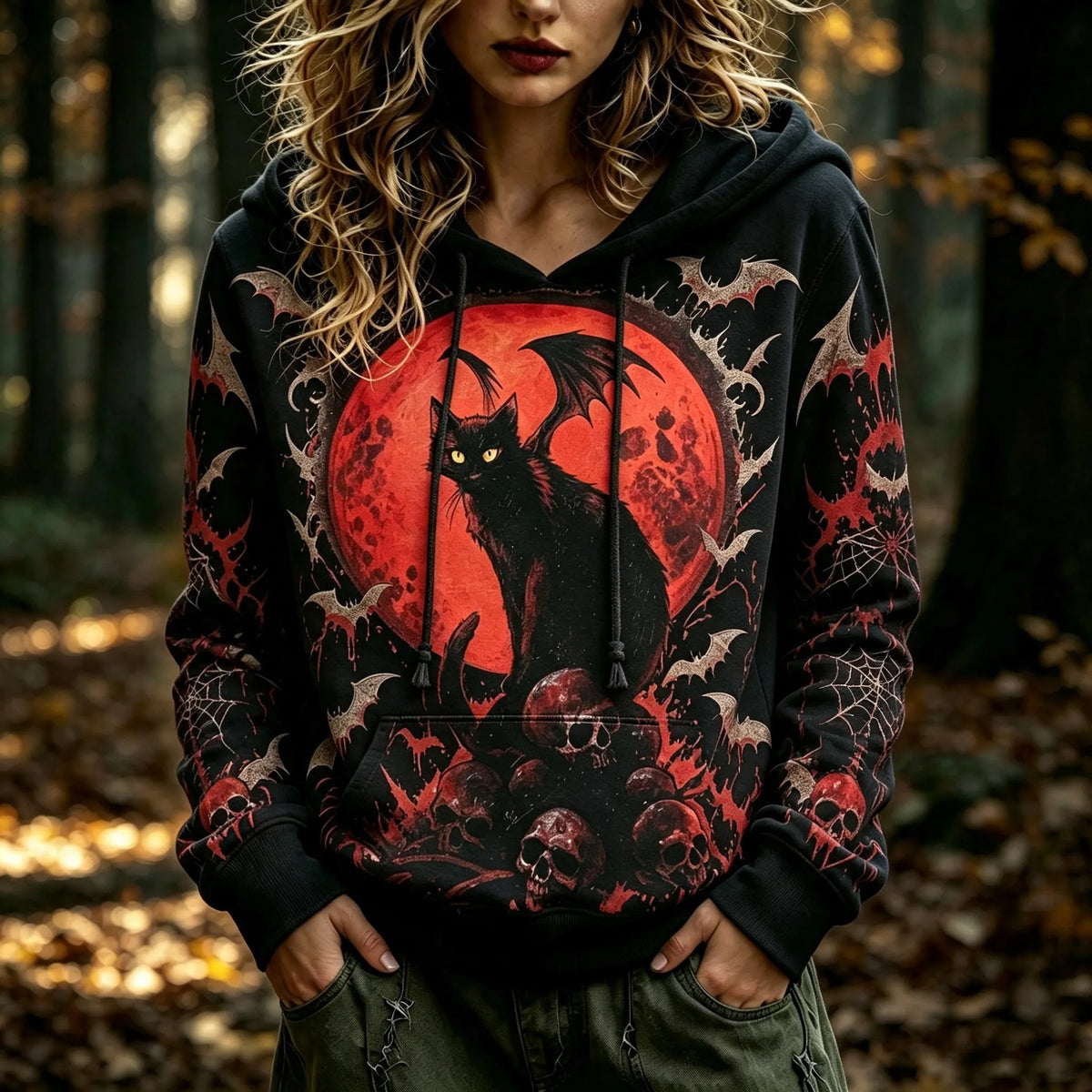 Retro Hoodie – Boo-tiful Halloween