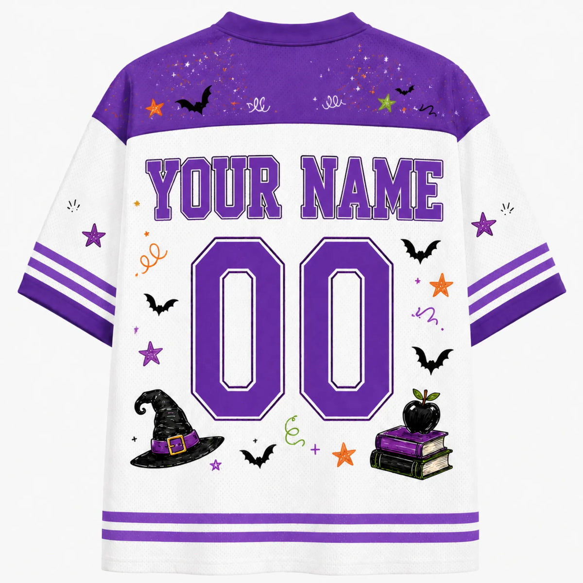 Chaotic Club School Staff Halloween Spooky Season Mesh Jersey