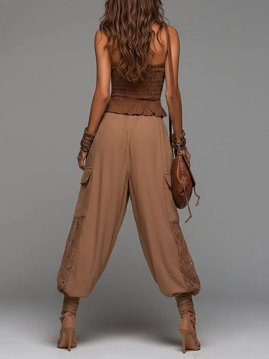 Boho Pants in lace, Unbeatable Price