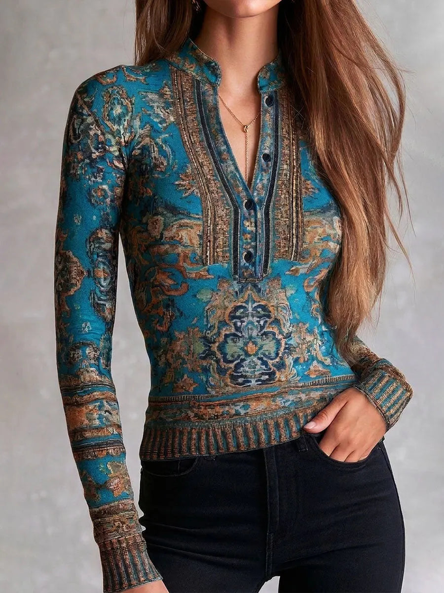 Vintage Top in soft knit, Smart Price