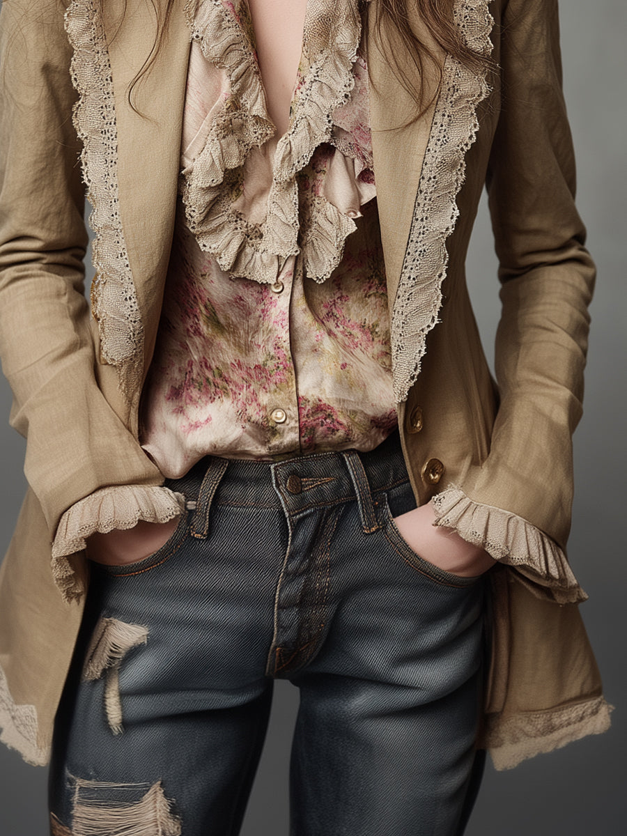 Blazer That Flatters – Bohemian & linen