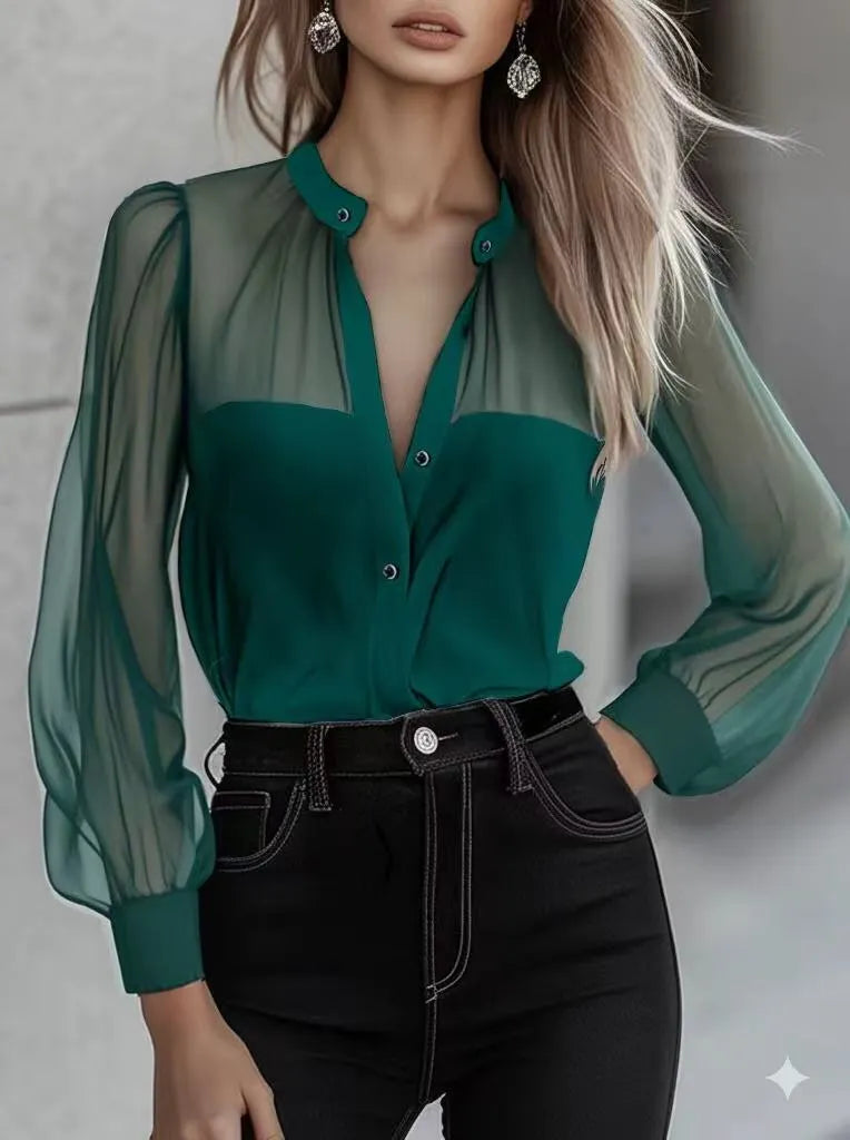 Chic Shirt in soft, Unbeatable Price