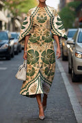 Vintage Midi Dress in premium, Unbeatable Price