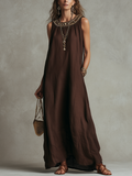 Chic Dress in linen, Premium Look