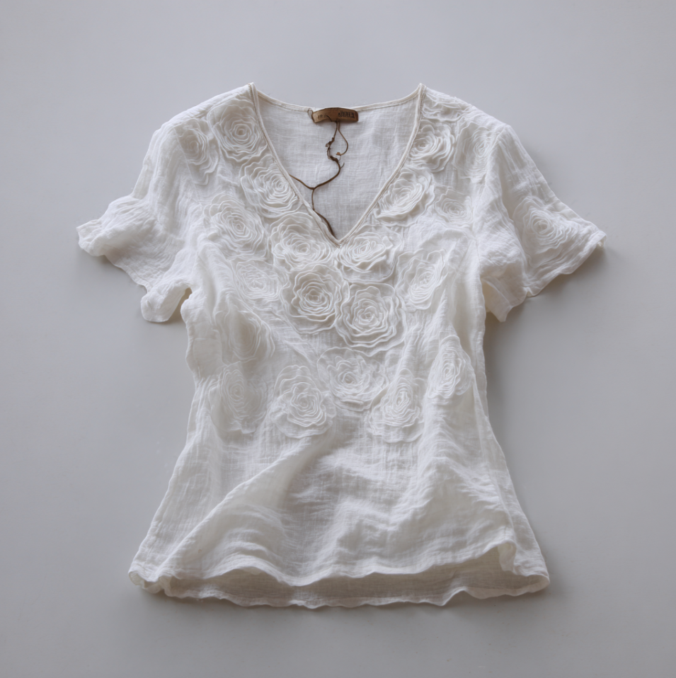 Bohemian Shirt in soft, Premium Look