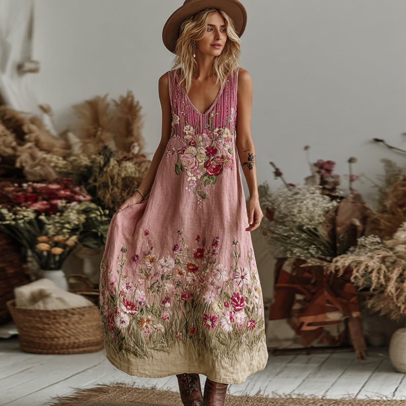 Retro Maxi Dress – Everyday Luxury