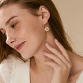 Pearl Flower Earrings