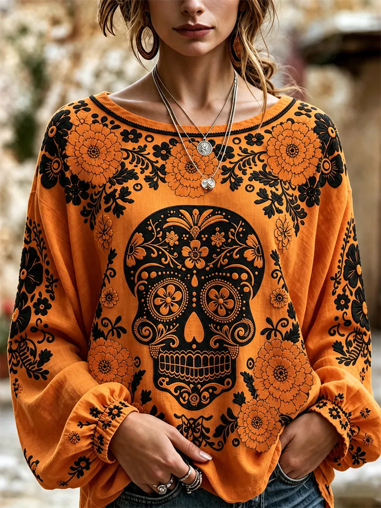 Retro Top – Boo-tiful Halloween