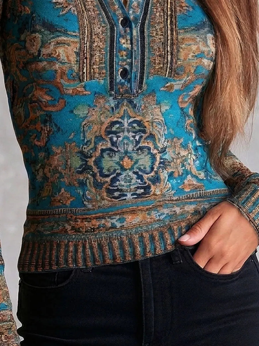 Vintage Top in soft knit, Smart Price