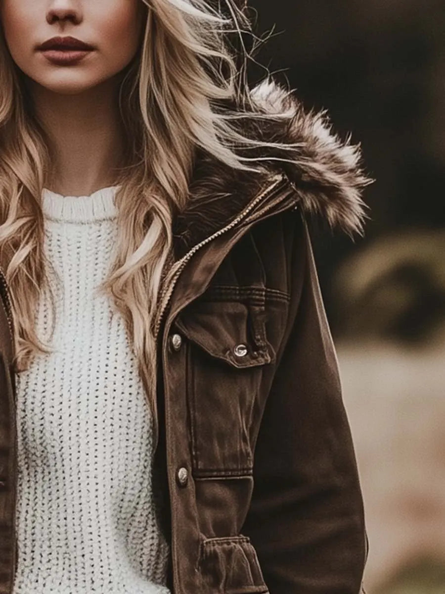 Vintage Jacket in soft, Affordable Luxury