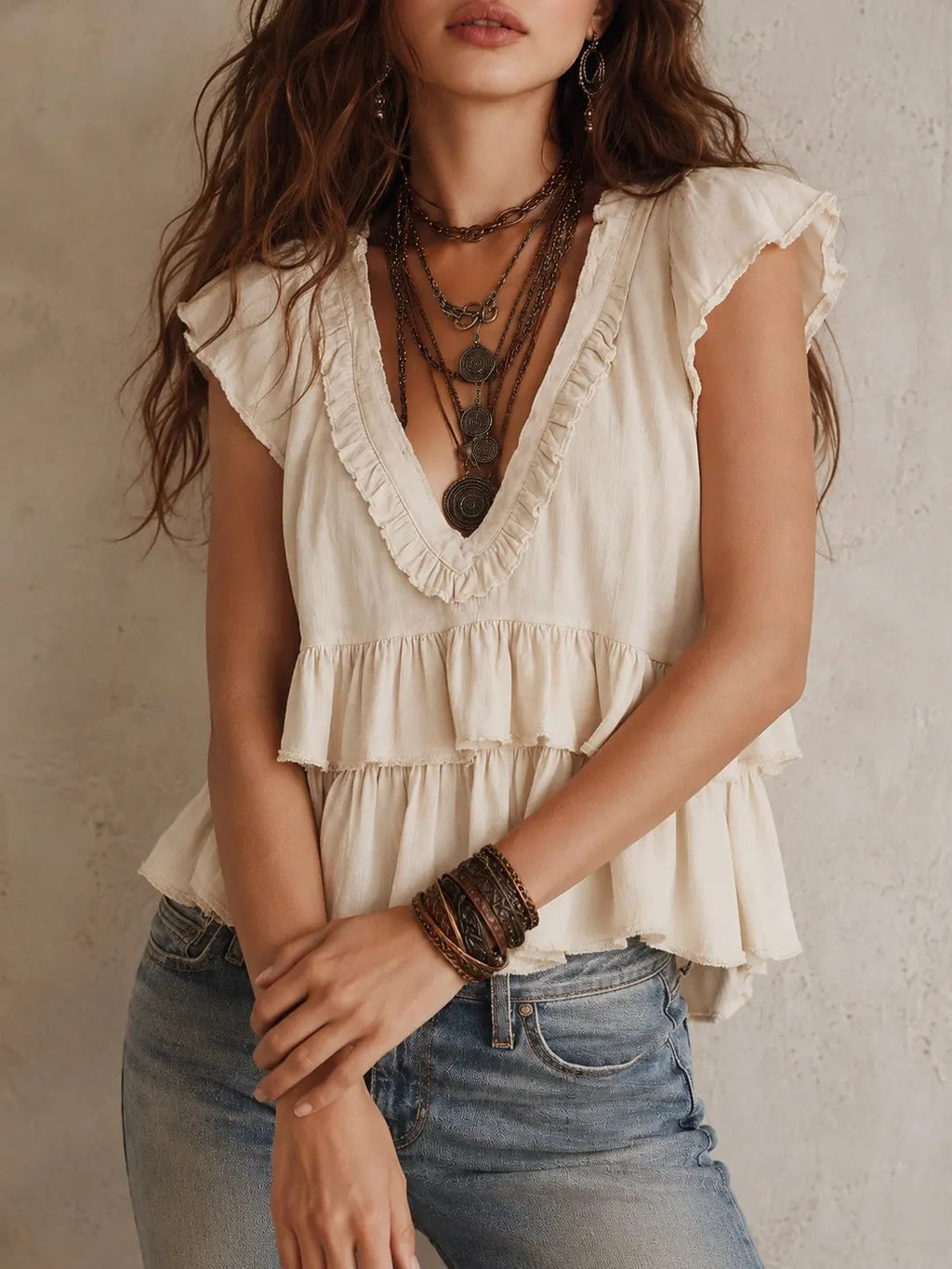 Blouse That Flatters – Bohemian & linen