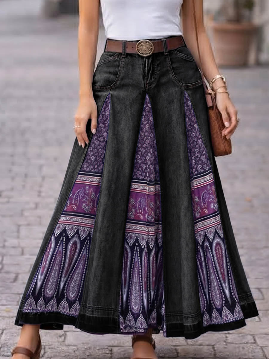 Chic Skirt in denim, Premium Look