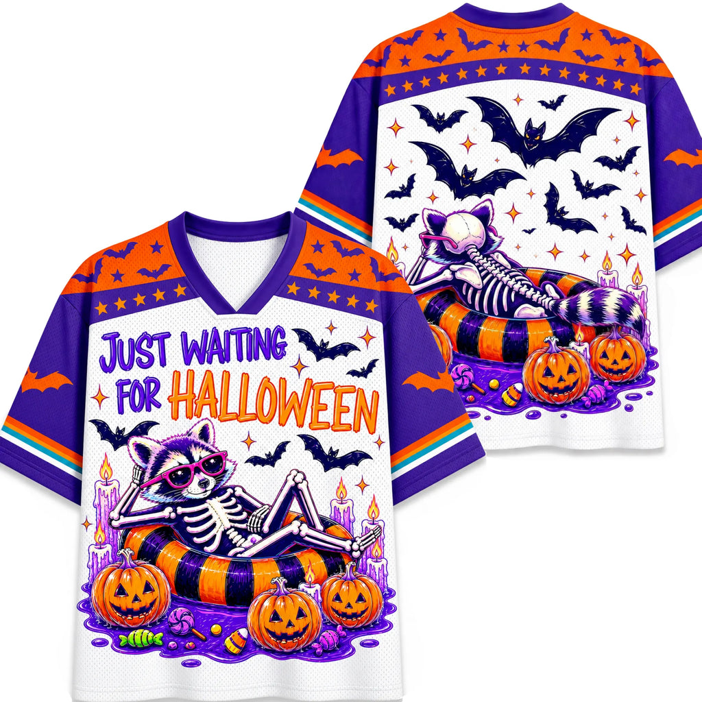 Chaotic Club Summerween Just Waiting For Halloween Mesh Jersey