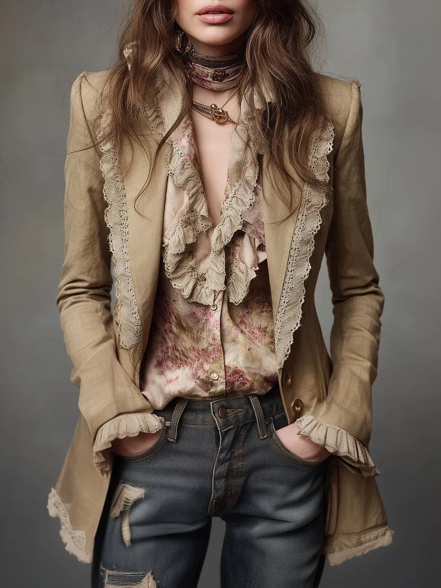 Blazer That Flatters – Bohemian & linen