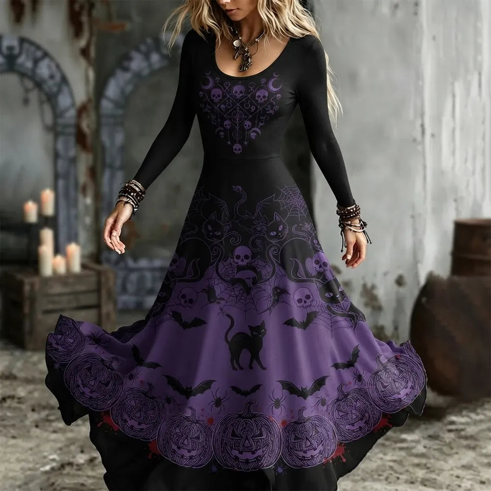 Chic Maxi Dress – Boo-tiful Halloween