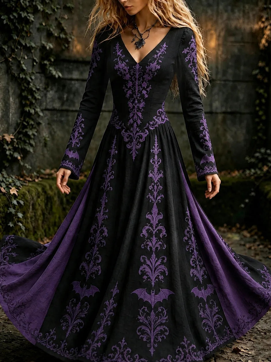 Gothic Maxi Dress – Halloween Trend