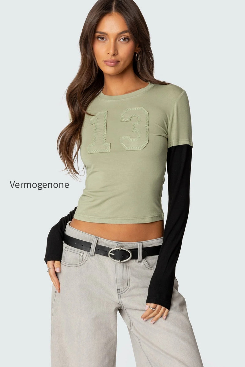 13 Layered Long Sleeve T Shirt