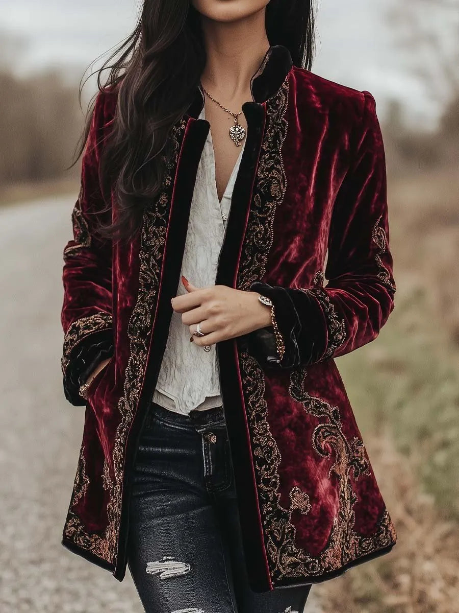 Vintage Jacket in velvet, Best Value