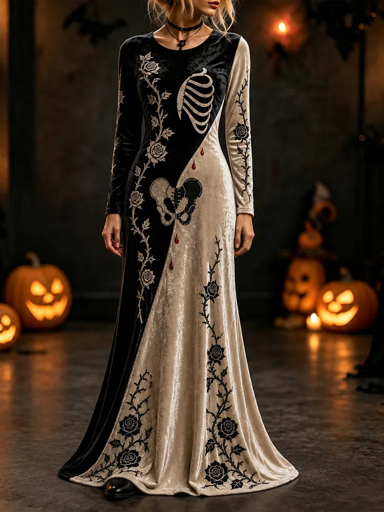 Gothic Maxi Dress – Halloween Trend