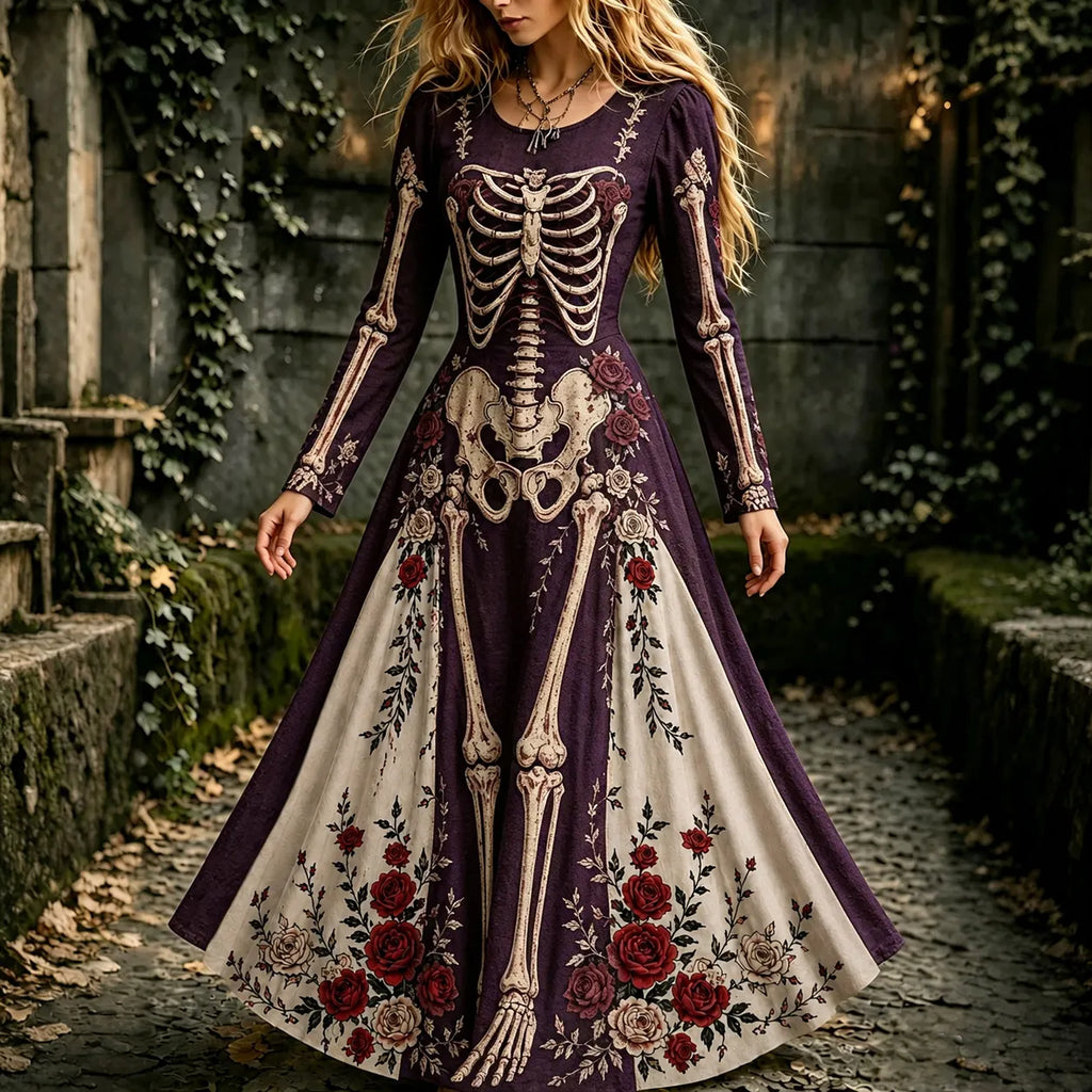 Gothic Maxi Dress – Halloween Trend