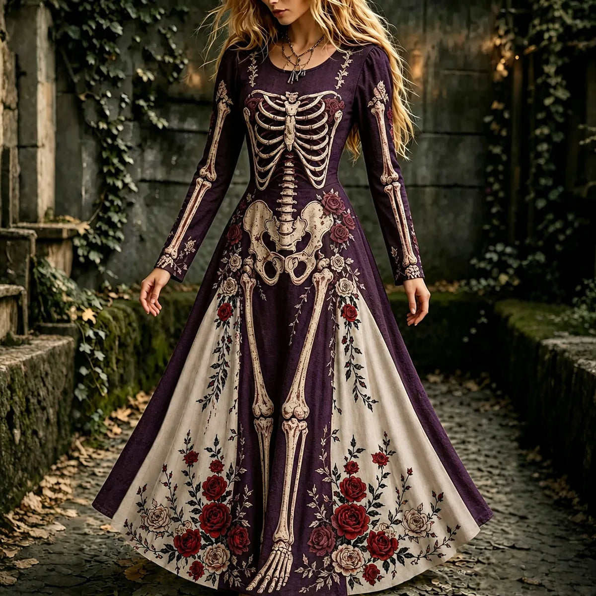 Gothic Maxi Dress – Halloween Trend
