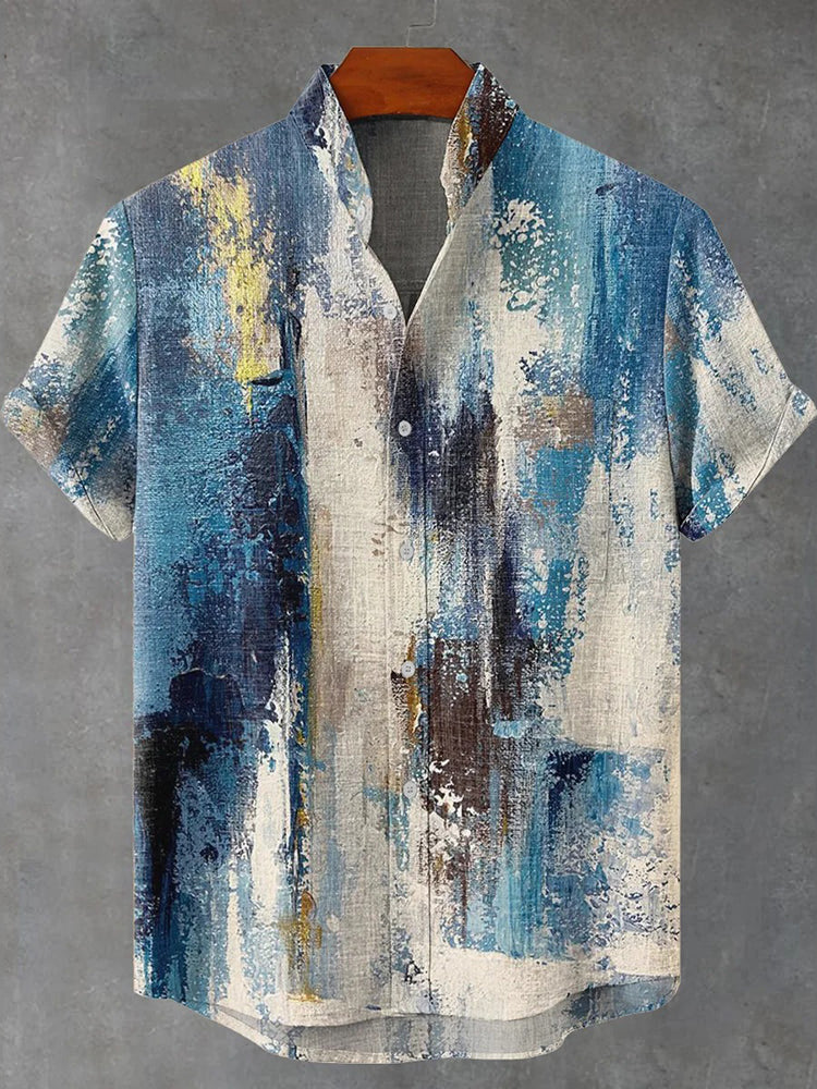 Vintage Shirt in soft, Designer Aesthetic