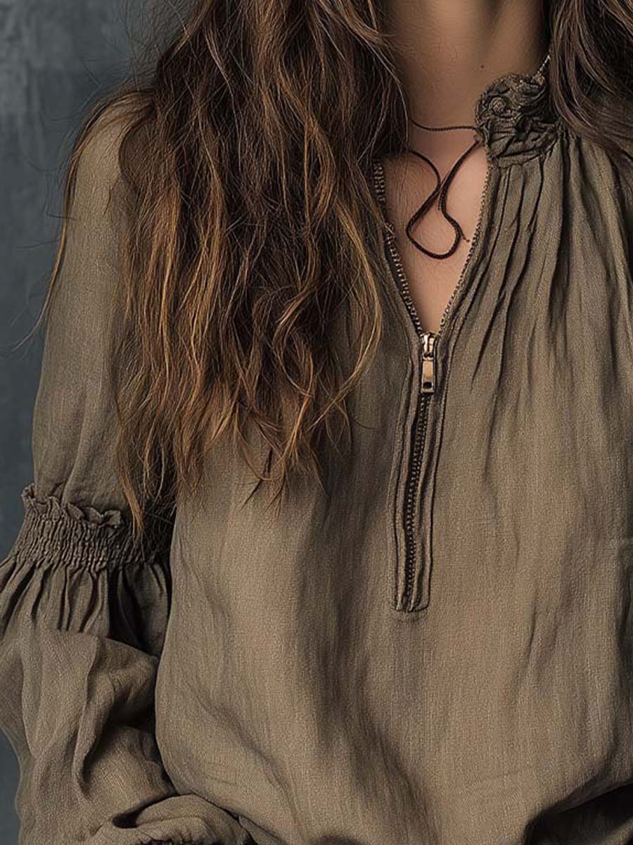 Boho Blouse in soft, Unbeatable Price