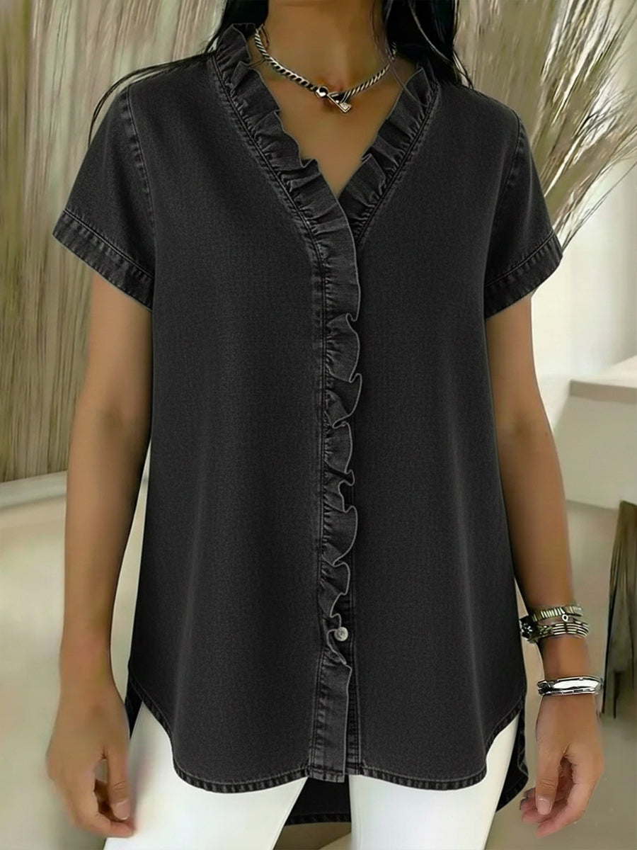 Shirt with denim – Premium Look