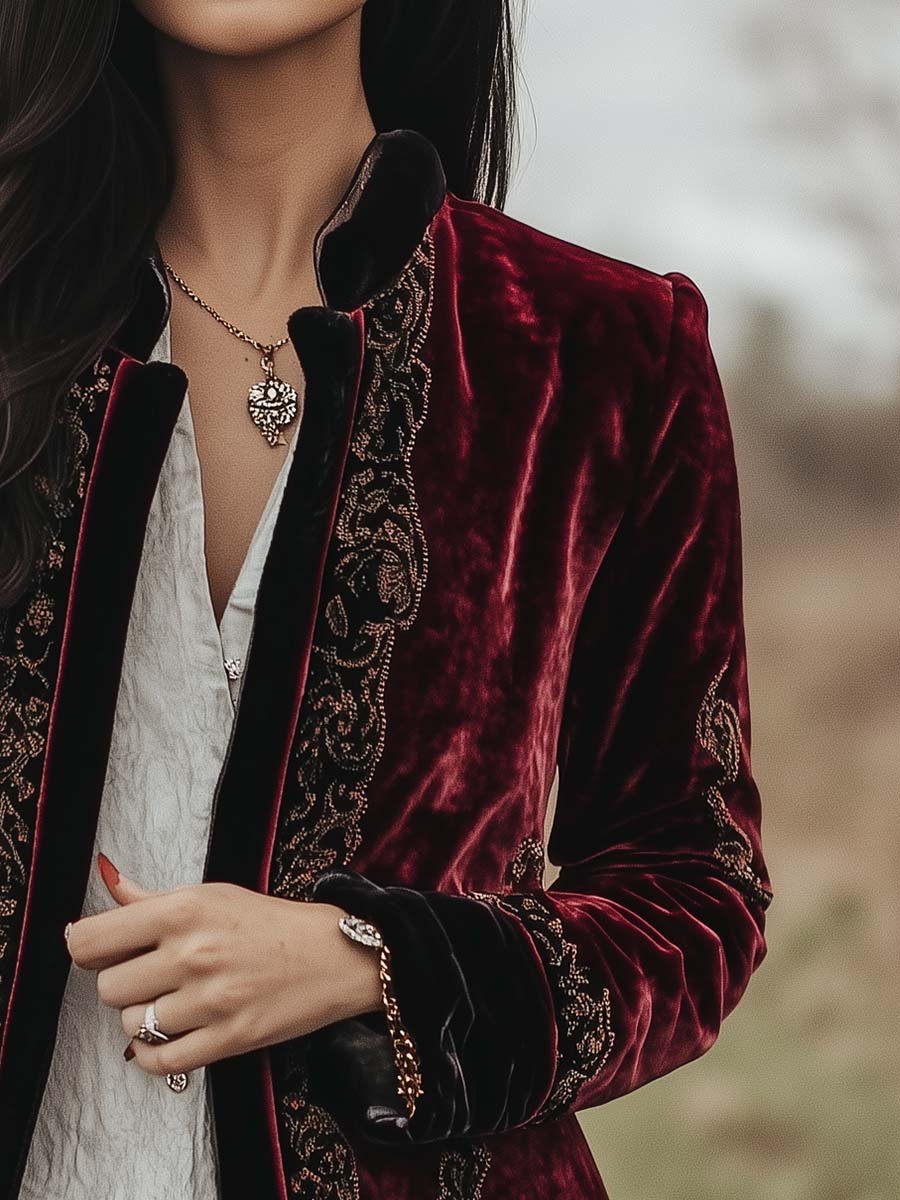 Vintage Jacket in velvet, Best Value