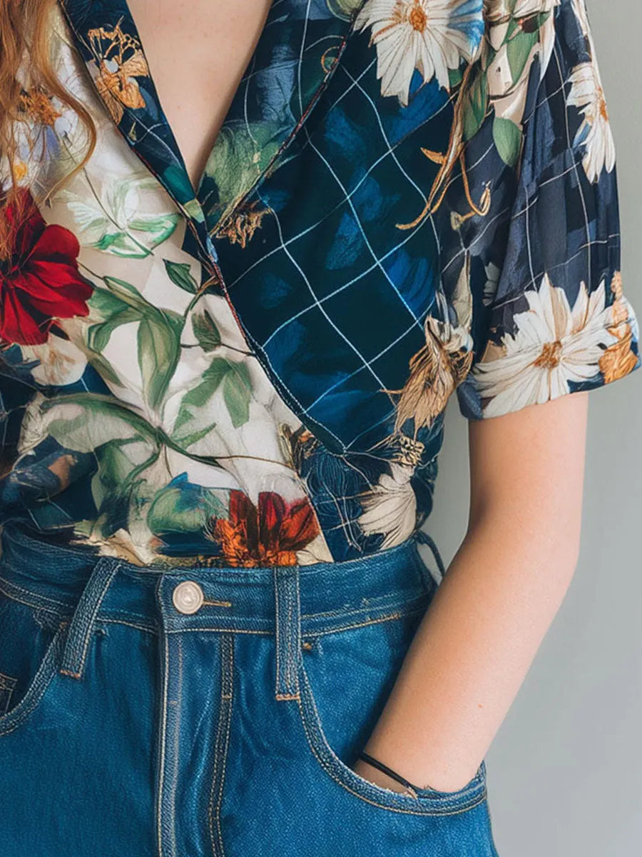 Vintage Shirt in silk, Unbeatable Price