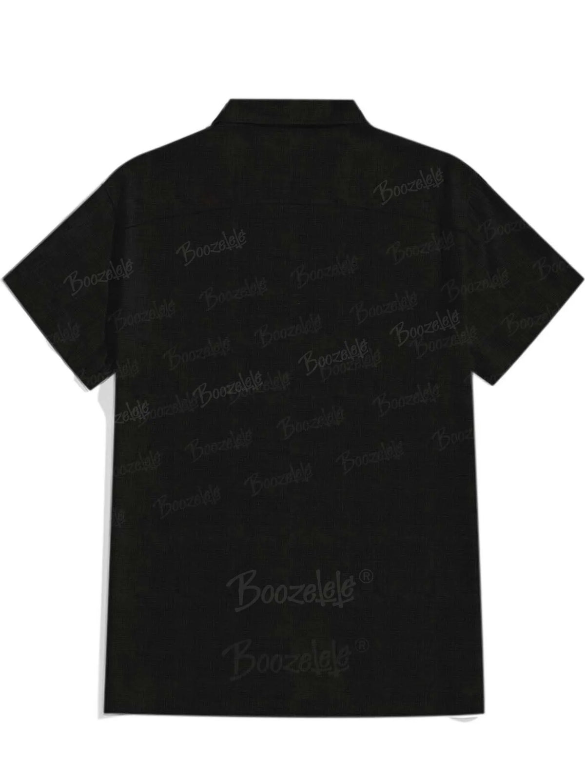 [Embroidery]Flower And Snake - 100% Cotton Shirt